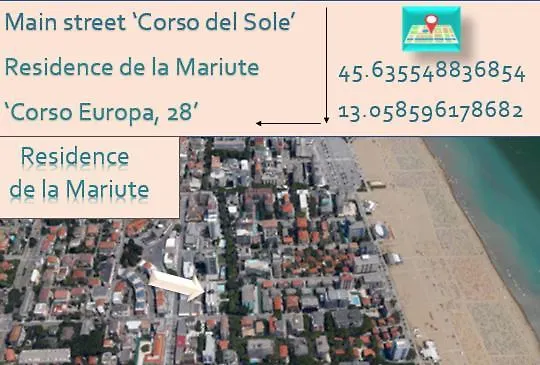 Apartamento Green Holiday Wohnung Mit Schwimmbad Bibione Itália
